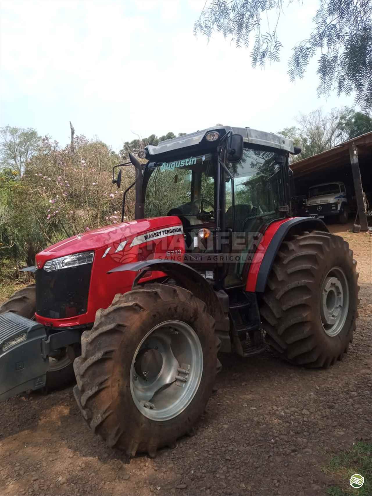 TRATOR MASSEY FERGUSON MF 6713 Tração 4x4 Maxifer Sangalli Agrícola CAMPINAS DO SUL RIO GRANDE DO SUL RS